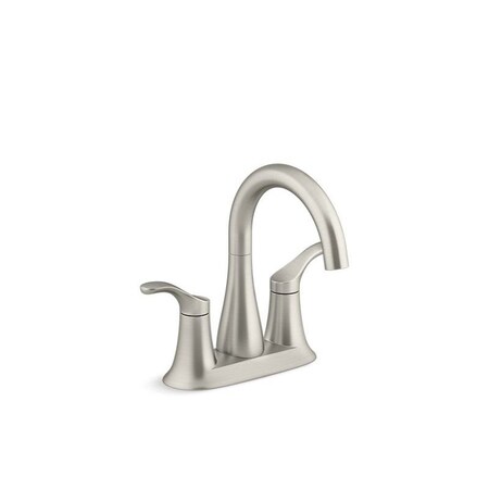 Kohler Simplice Centerset Lav Faucet, 0.5 Gpm 27388-4N-BN
